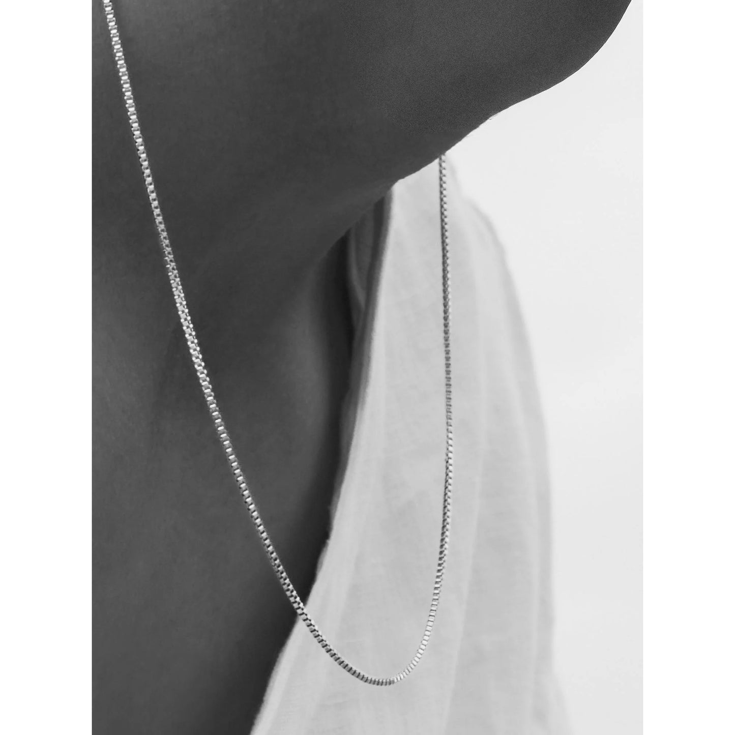 BOX CHAIN NECKLACE - A Z Z I U M .