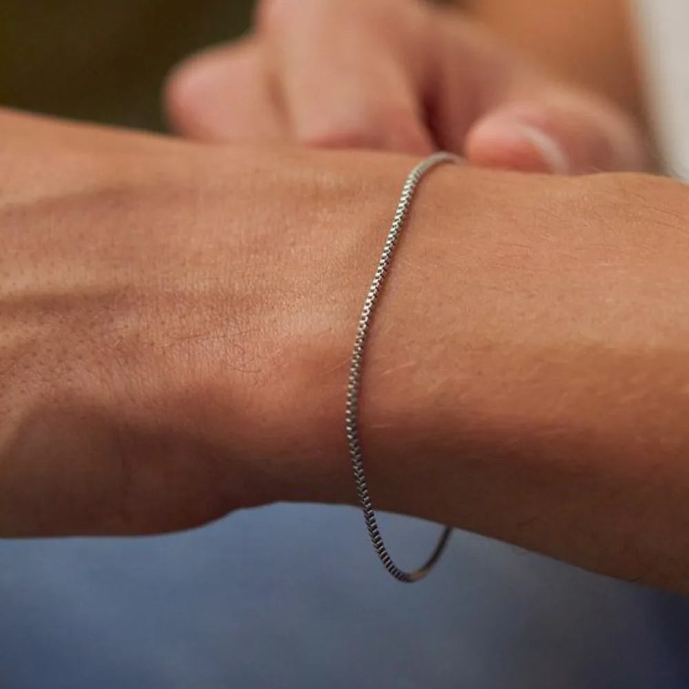 BOX CHAIN BRACELET - A Z Z I U M .