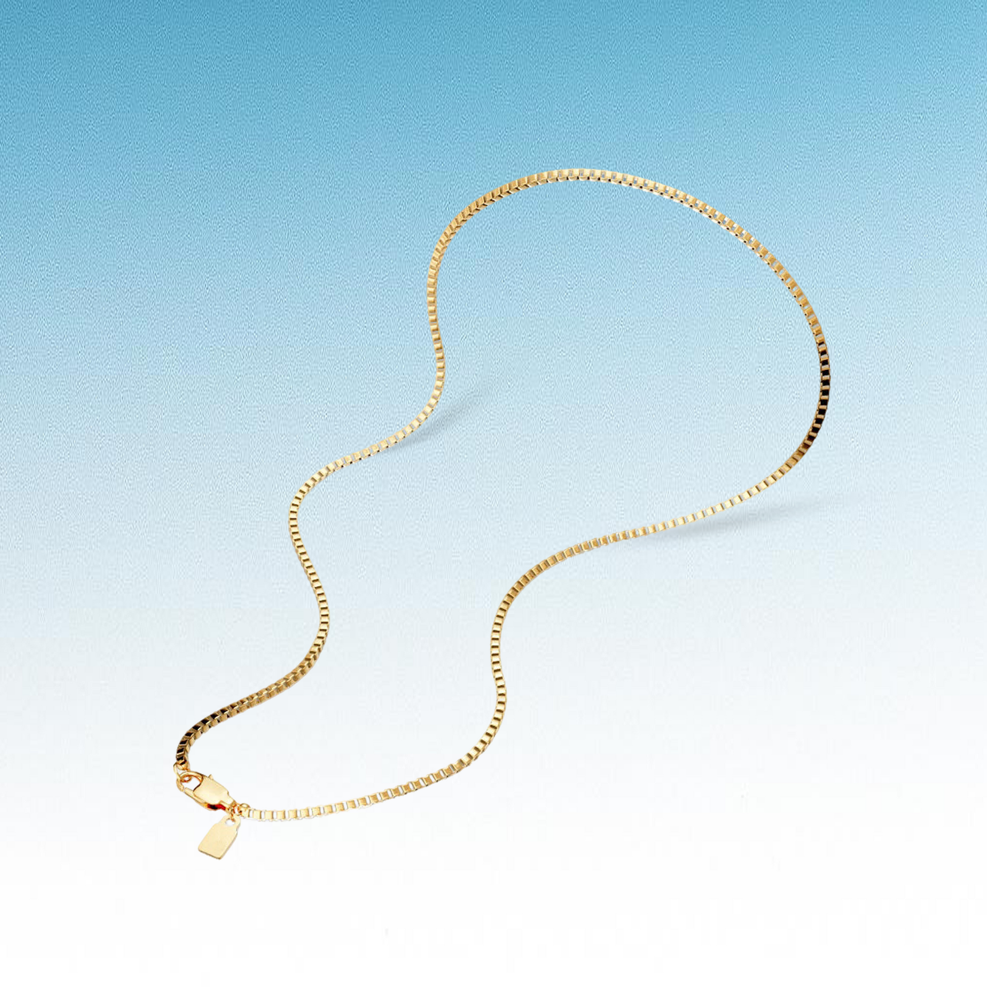 BOX CHAIN NECKLACE - A Z Z I U M .