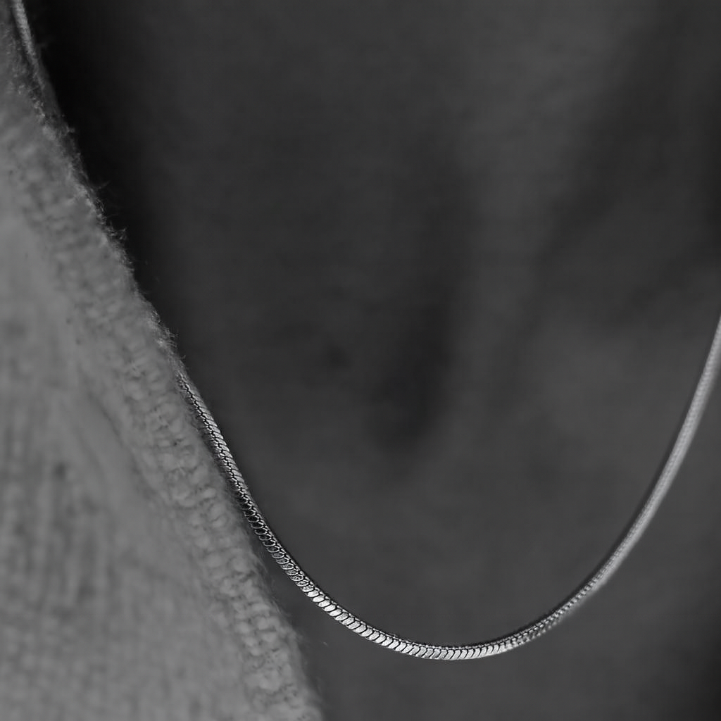 SQUARE CHAIN NECKLACE - A Z Z I U M .