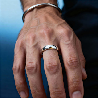 MINIMAL DOME RING
